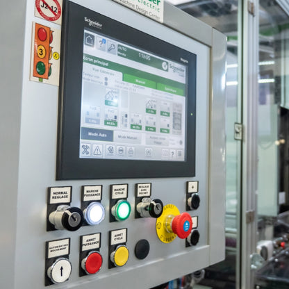 Puls Ø 22-Dos Accion., Retorno Resorte-Verde+rojo, Luz Blanca-120 V- IP66 Schneider Electric XB4BW73731G5