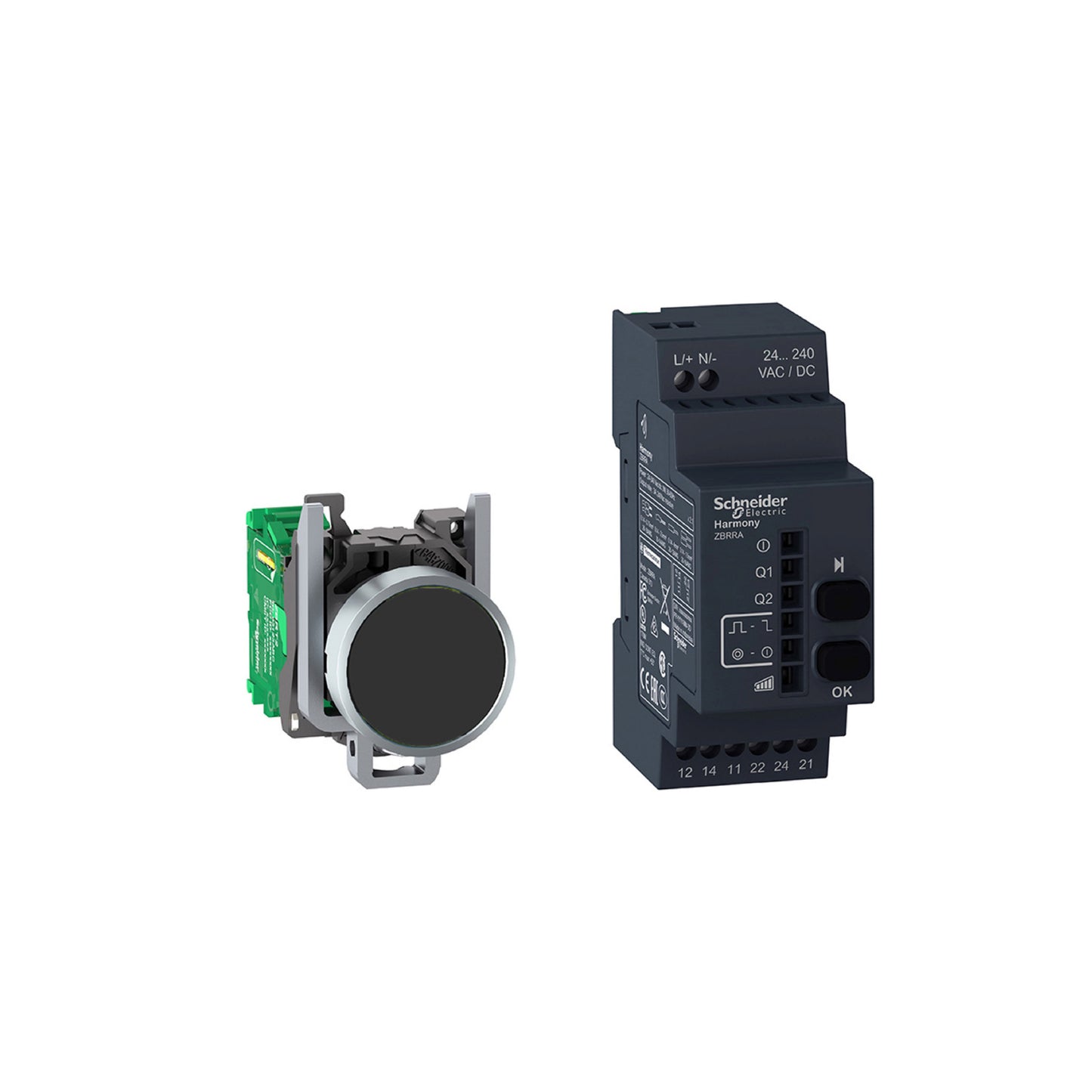 Pk 22 mm XB4R Programmable Rec AC/DC Schneider Electric XB4RFA02