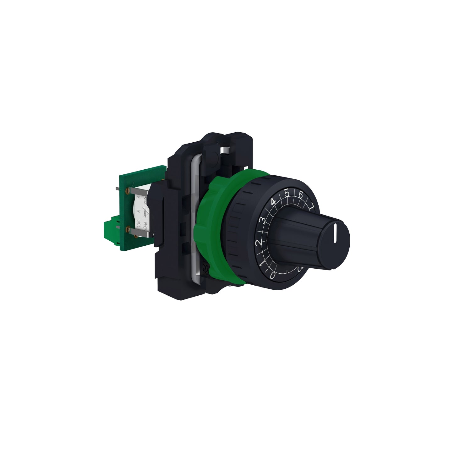 Head Ø22 + Mounting Base + Potentiometer 10k Schneider Electric XB5AD912R10K