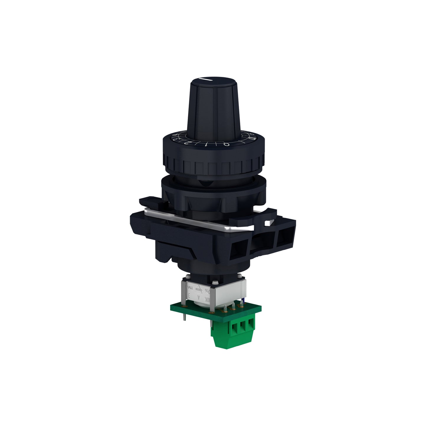 Head Ø22 + Mounting Base + Potentiometer 10k Schneider Electric XB5AD912R10K