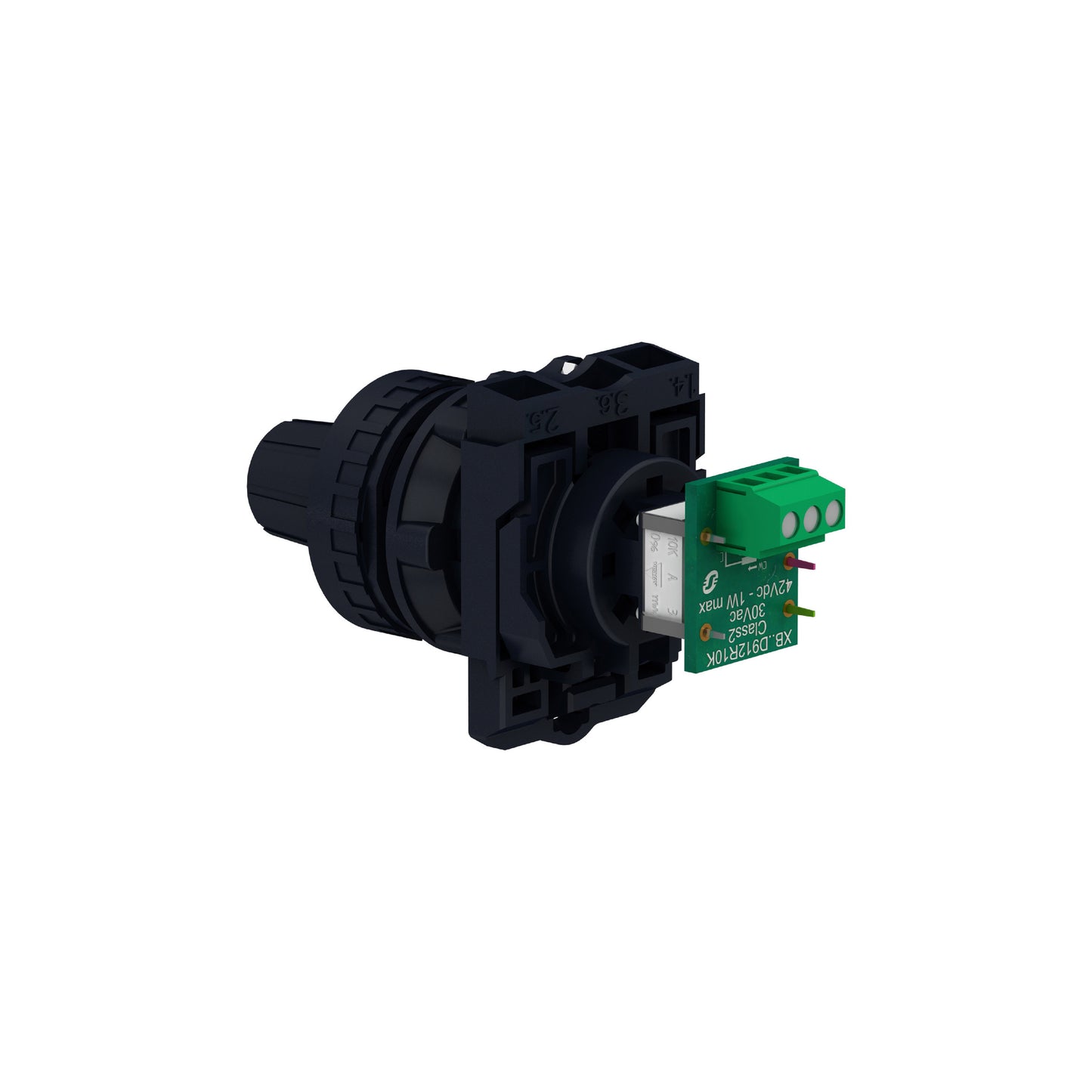 Head Ø22 + Mounting Base + Potentiometer 10k Schneider Electric XB5AD912R10K