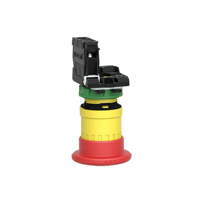 Red Ø40 Emergency Stop, Switching Off Pushbutton Ø22 Latching Turn Relevador Ase 1NC Schneider Electric XB5AS8442