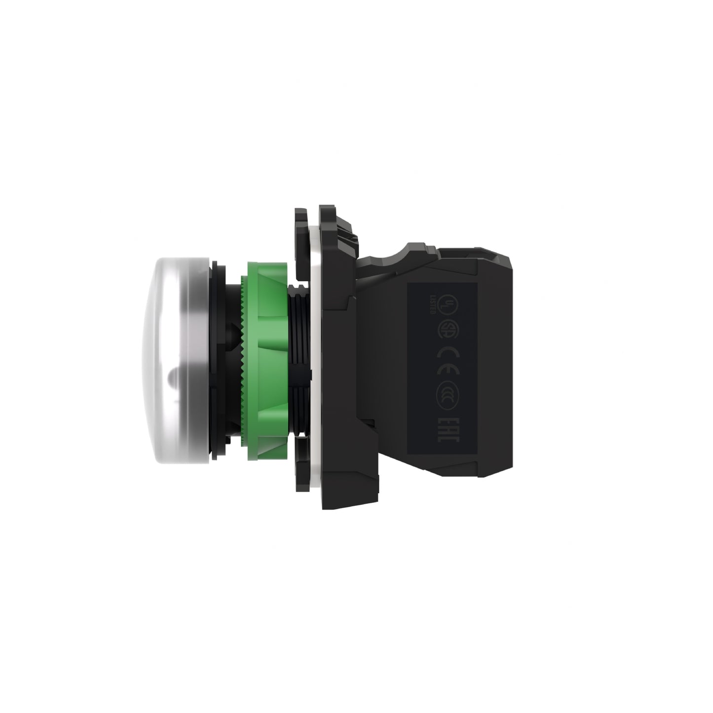 Piloto Luminoso Redondo Ø 22- IP65-Blanco-LED Integral-24 V-Terminales Schneider Electric XB5AVB1