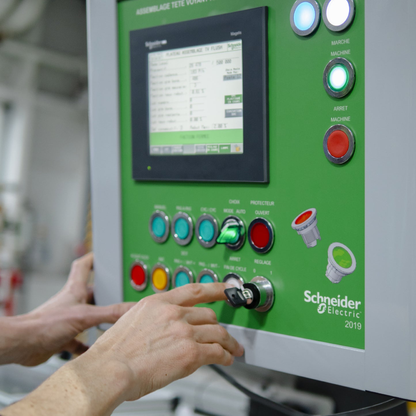 Mando Schneider Electric XD4PA22