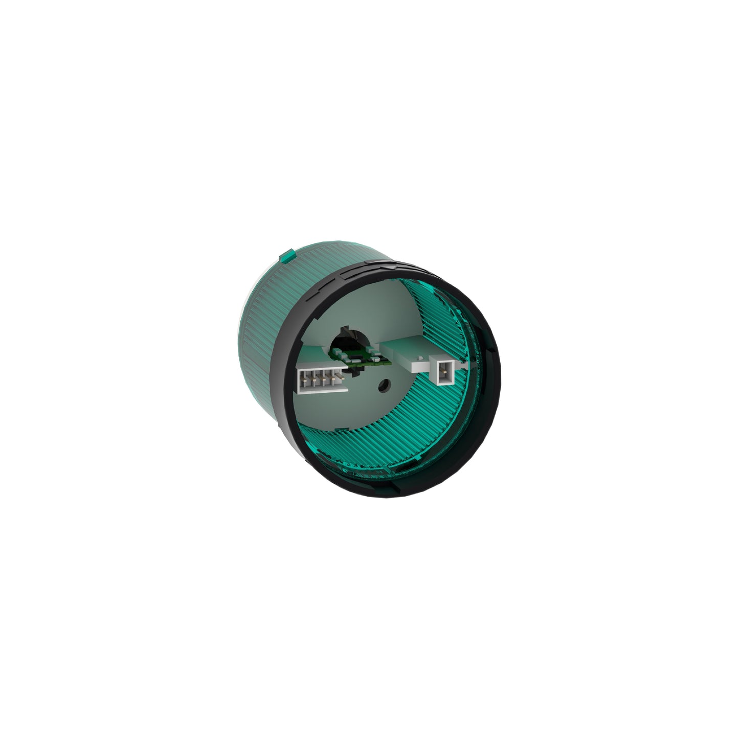 Lens Unit-Luz Fija-Verde-24 V CA CC Schneider Electric XVBC2B3
