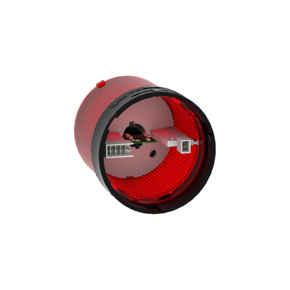 Lens Unit-Luz Fija-Roja-24 VCA CC Schneider Electric XVBC2B4
