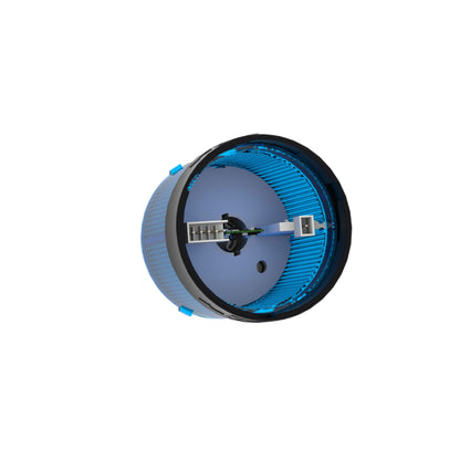 Lens Unit-Luz Fija-Azul-24 V CA CC Schneider Electric XVBC2B6