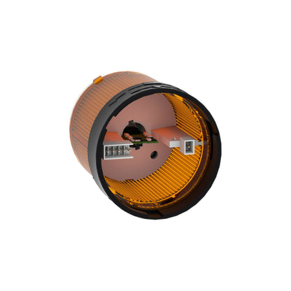 Lens Unit-Luz Fija-Naranja-120 V CA Schneider Electric XVBC2G5
