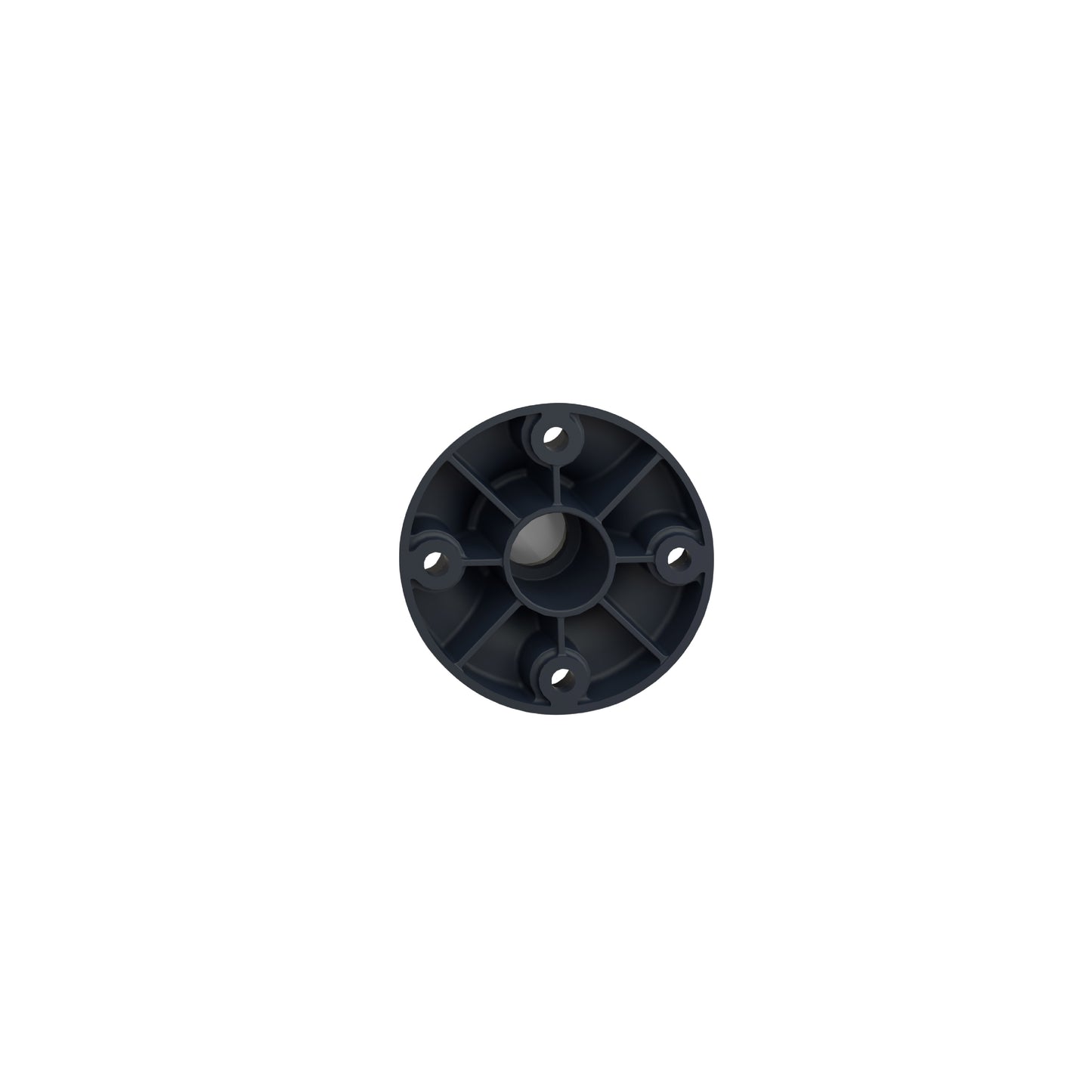 Tubo de Soporte + Base de Fijación 1=80 MM-Aluminio Negro-Xvb Schneider Electric XVBZ02