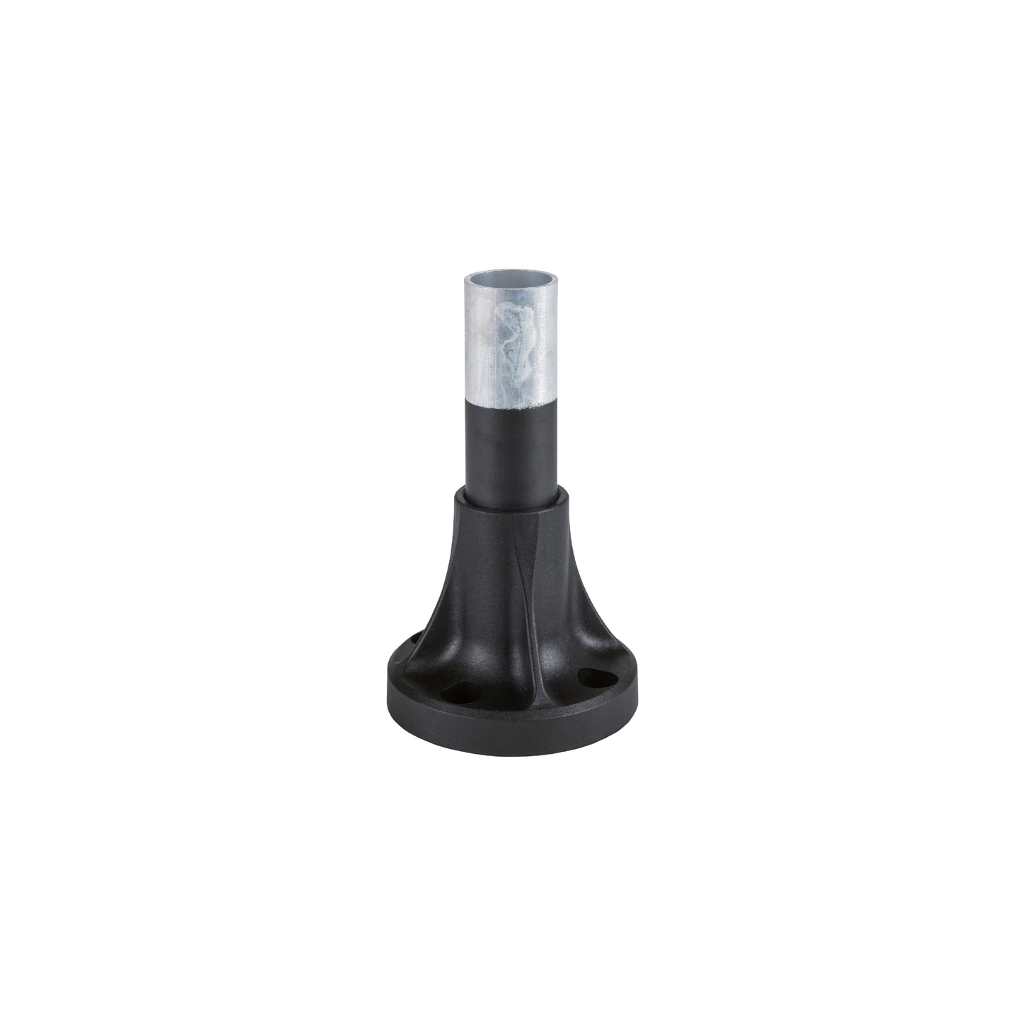 Tubo de Soporte + Base de Fijación 1=80 MM-Aluminio Negro-Xvb Schneider Electric XVBZ02