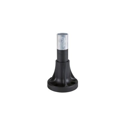 Tubo de Soporte + Base de Fijación 1=80 MM-Aluminio Negro-Xvb Schneider Electric XVBZ02