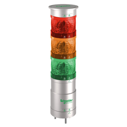 Ø 60 MM Illuminated LED Unit-Steady-Green-IP65-24 V AC/DC ((*)) Schneider Electric XVUC23