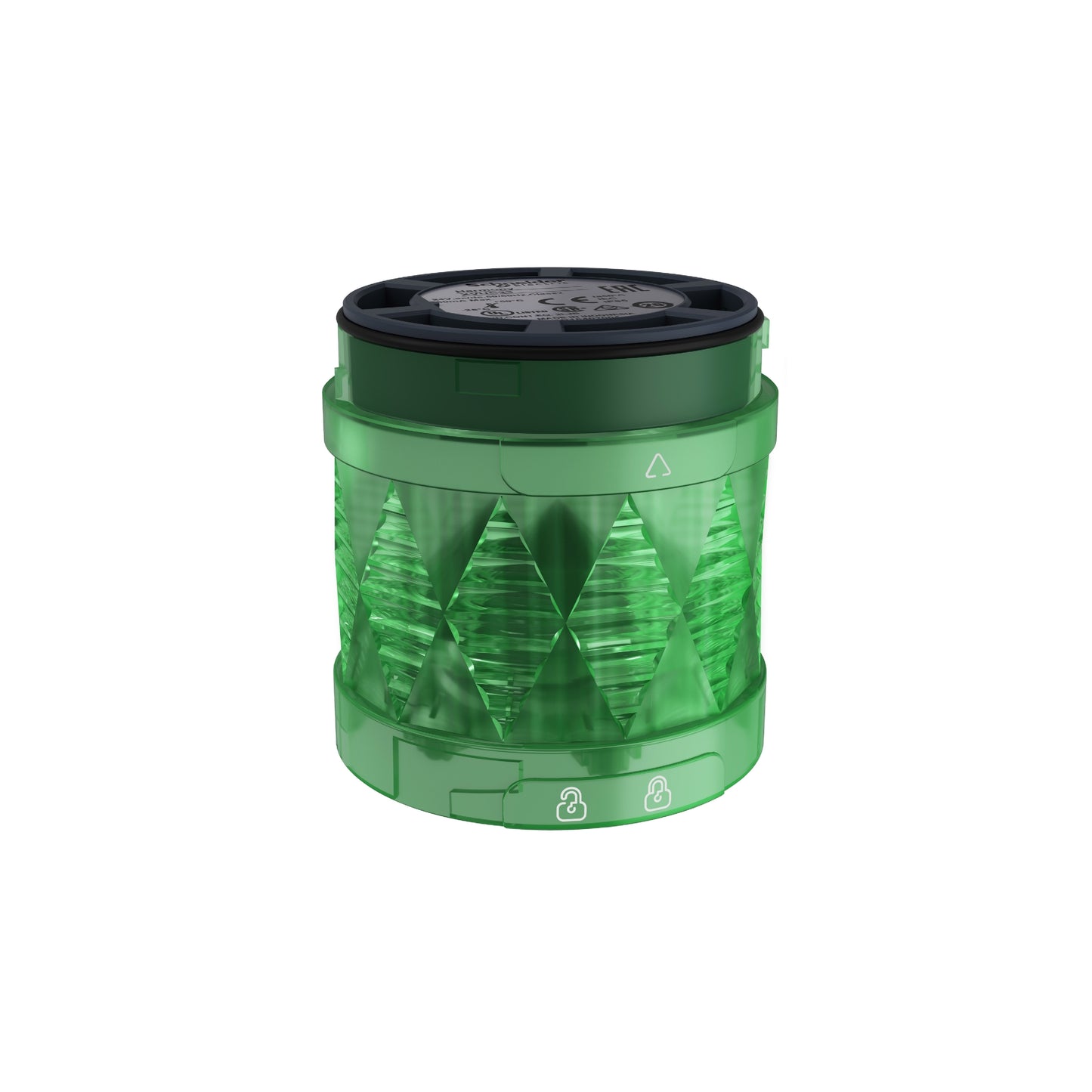 Ø 60 MM Illuminated LED Unit-Steady-Green-IP65-24 V AC/DC ((*)) Schneider Electric XVUC23