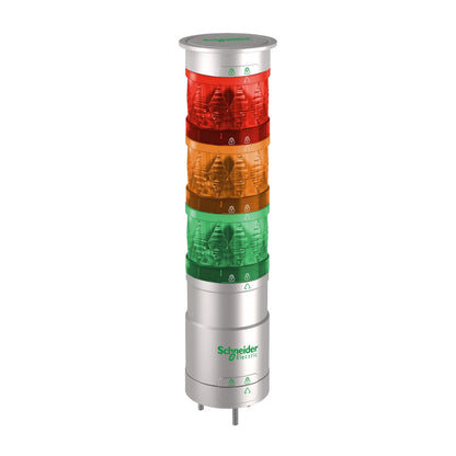 Ø 60 MM Illuminated LED Unit-Steady-Red-IP65-24 V AC/DC ((*)) Schneider Electric XVUC24
