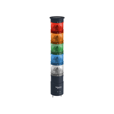 Ø 60 MM Illuminated LED Unit-Steady-Blue-IP65-24 V AC/DC ((*)) Schneider Electric XVUC26