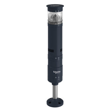 Fixing Unit-Plate With 100 mm Pole-Black ((*)) Schneider Electric XVUZ02