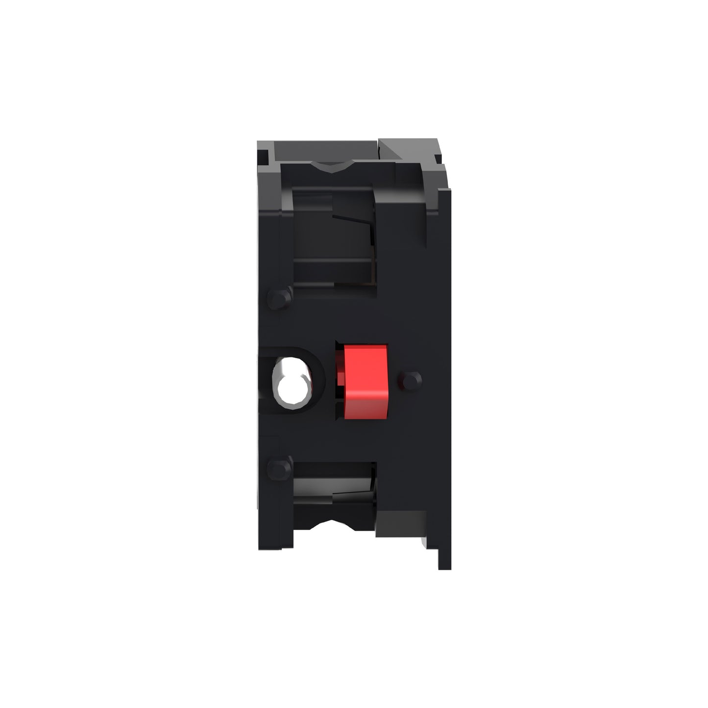 Bloque de Contactos, Easy Harmony XA2, Contacto Único, para Cabezal de 22 MM, Terminal Faston, 1NC Schneider Electric ZA2EE102