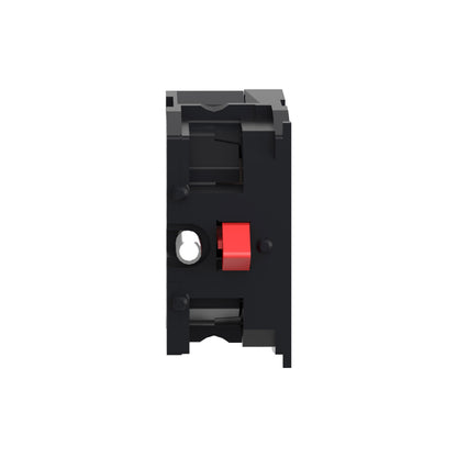 Bloque de Contactos, Easy Harmony XA2, Contacto Único, para Cabezal de 22 MM, Terminal Faston, 1NC Schneider Electric ZA2EE102