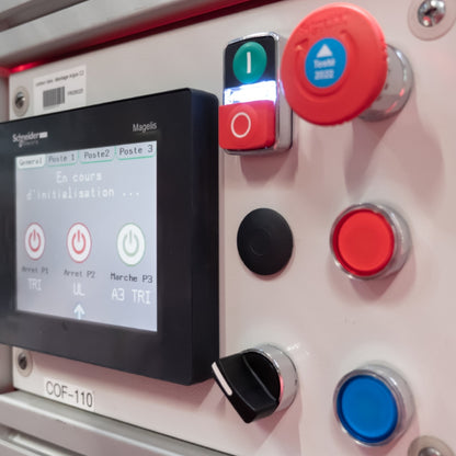 Cabeza de Pulsador-Ø 22-Verde Schneider Electric ZB4BA3