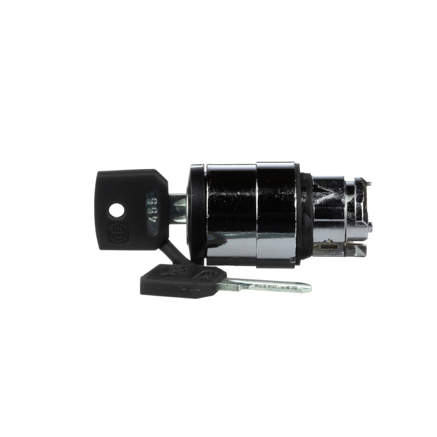 Cabeza Selector con Llave-2 Posiciones-Ø 22-Negro Schneider Electric ZB4BG2