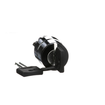 Cabeza Selector con Llave-2 Posiciones-Ø 22-Negro Schneider Electric ZB4BG4