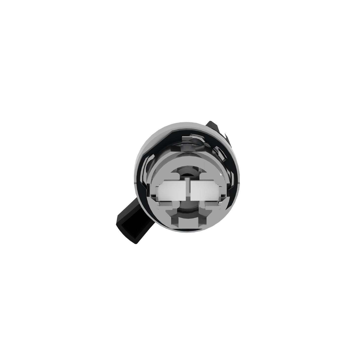 Cabeza Selector -2 Posiciones-Ø 22-Negro Schneider Electric ZB4BJ2