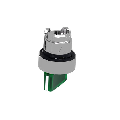 Cabeza Selector Iluminado -2 Posiciones-Ø 22-Verde Schneider Electric ZB4BK1233