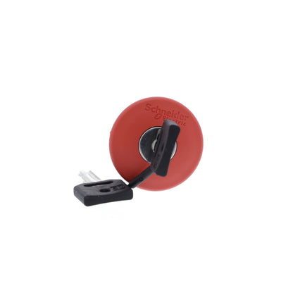 Cabeza Seta de Emergencia Ø 40-Liberación de Llave-Ø 22-Rojo Schneider Electric ZB4BS944