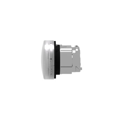 Cabeza Piloto Luminoso-Ø 22-Redonda-Lentes Lisas Blancas Schneider Electric ZB4BV013