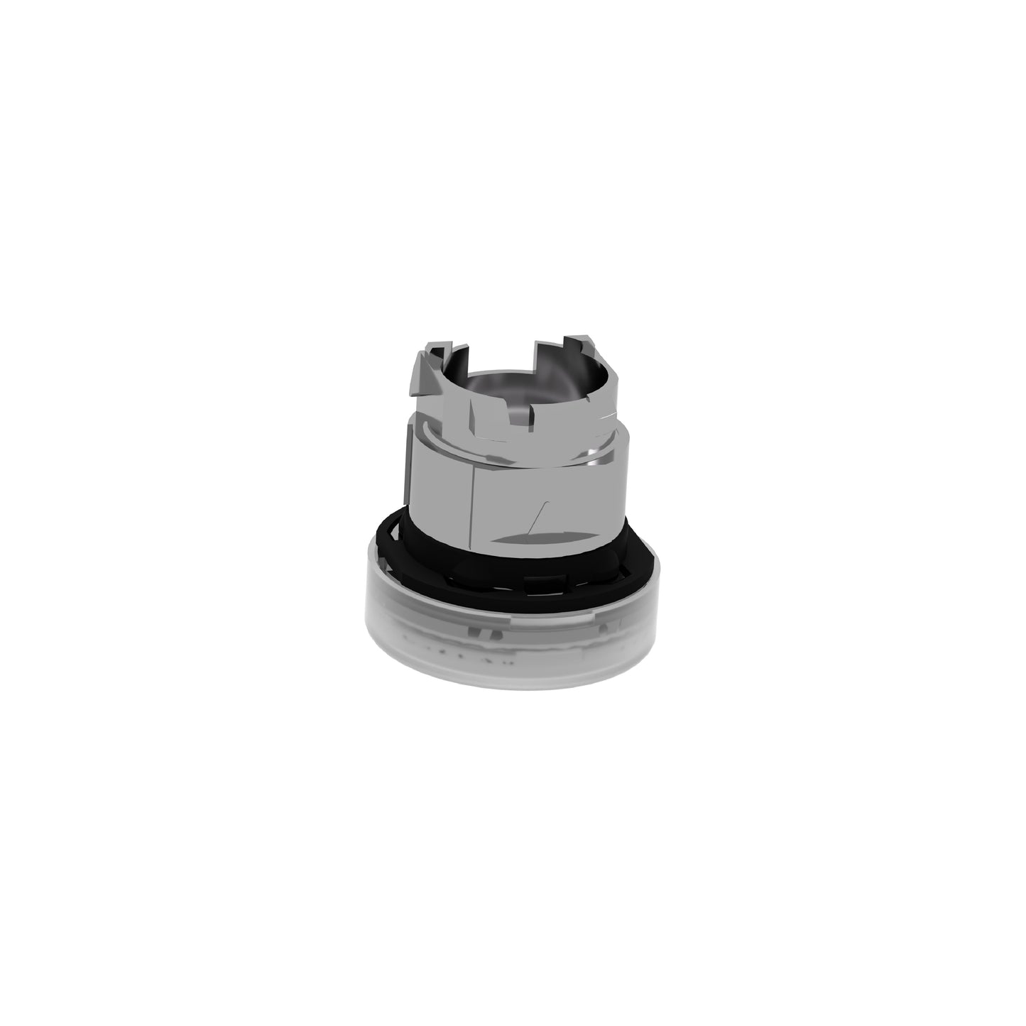 Cabeza Piloto Luminoso-Ø 22-Redonda-Lentes Lisas Blancas Schneider Electric ZB4BV013