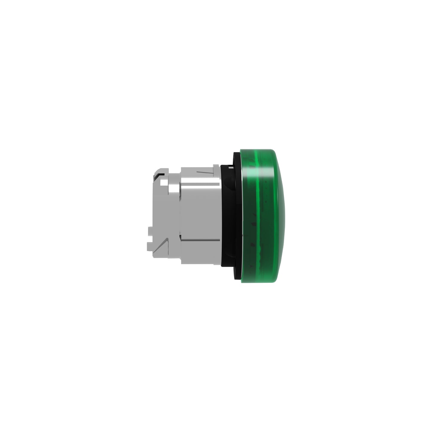 Cabeza Piloto Luminoso-Ø 22-Redonda-Lentes Lisas Verdes Schneider Electric ZB4BV033