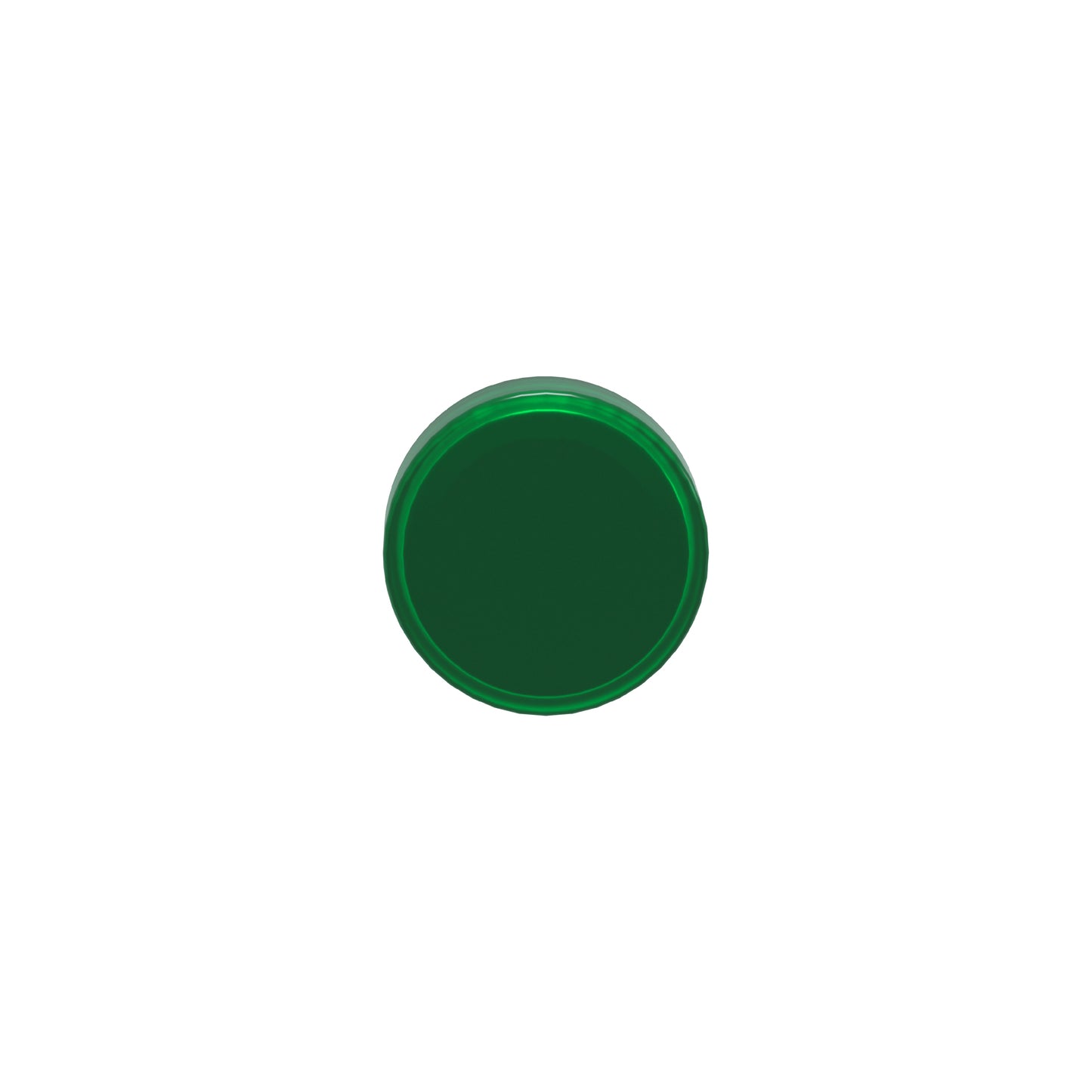 Cabeza Piloto Luminoso-Ø 22-Redonda-Lentes Lisas Verdes Schneider Electric ZB4BV033