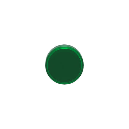 Cabeza Piloto Luminoso-Ø 22-Redonda-Lentes Lisas Verdes Schneider Electric ZB4BV033