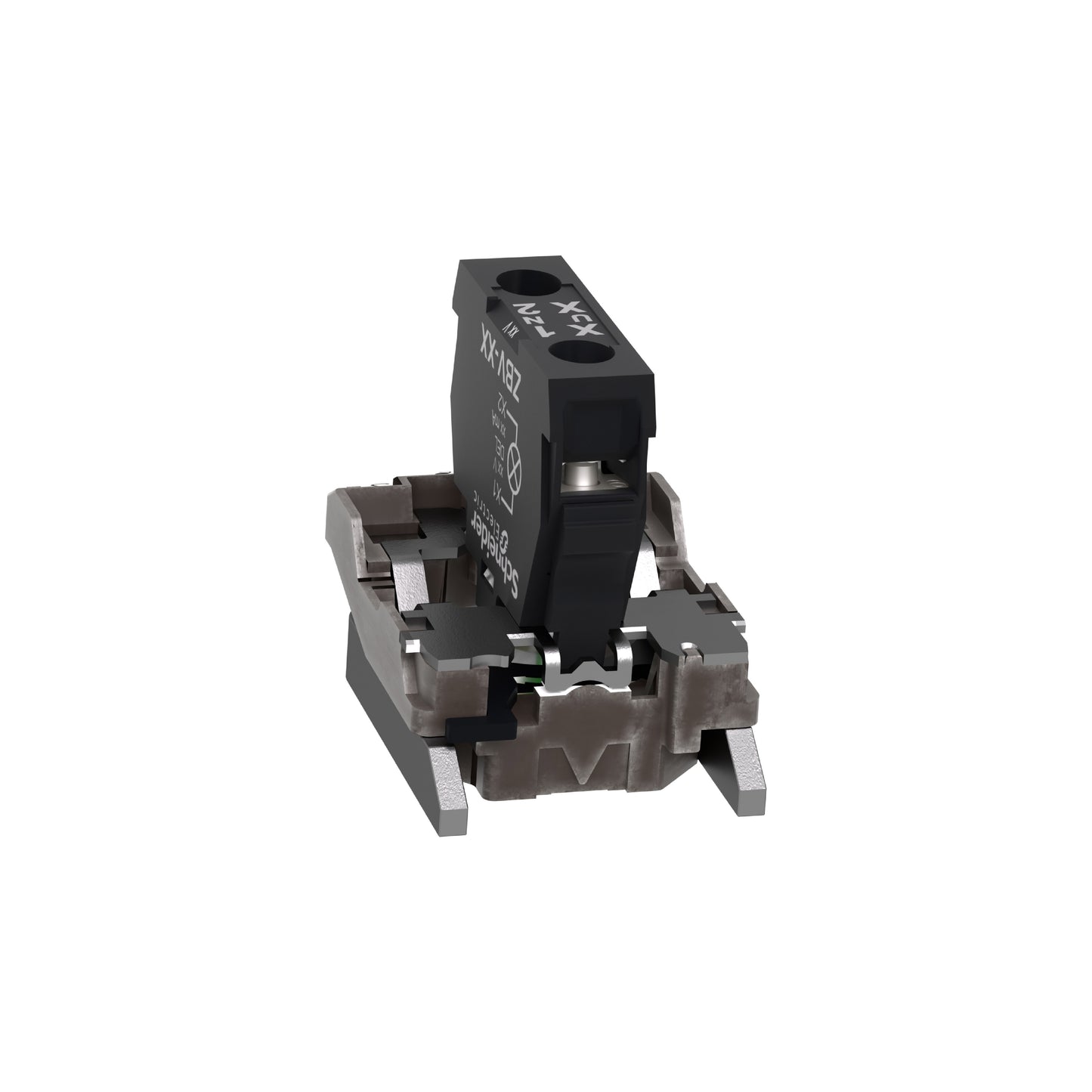Cuerpo para Piloto Luminoso-ZB4-LED Integral Blanco-24 V Schneider Electric ZB4BVB1