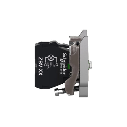 Cuerpo para Piloto Luminoso-ZB4-LED Integral Blanco-24 V Schneider Electric ZB4BVB1