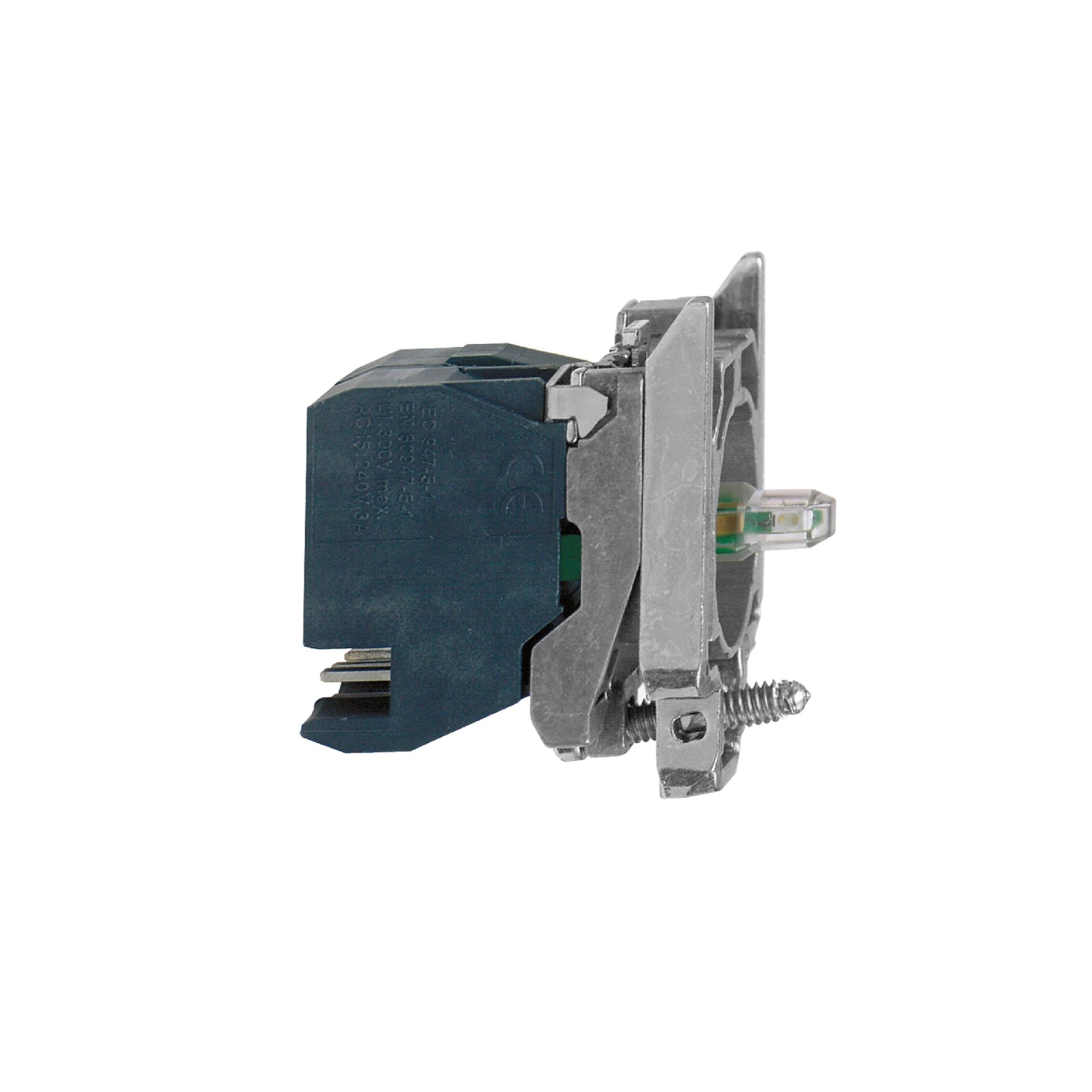 Cuerpo Pulsador Luminoso-Ø 22-Base Ba 9 S 1 Na + 1 NC Schneider Electric ZB4BW065