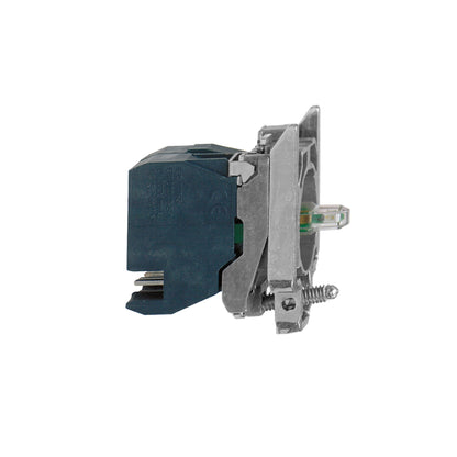 Cuerpo Pulsador Luminoso-Ø 22-Base Ba 9 S 1 Na + 1 NC Schneider Electric ZB4BW065