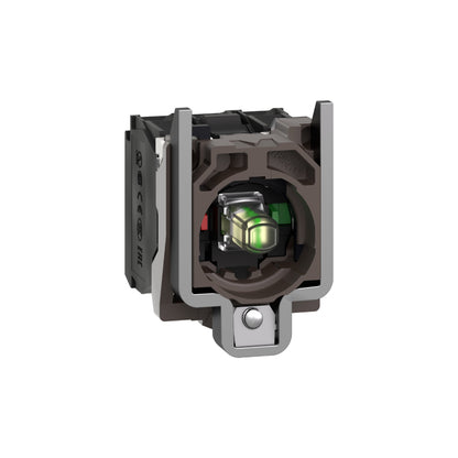 Cuerpo para Botón de Control Iluminado-Ø 22-LED Integral Blanco 1 Na + 1 NC Schneider Electric ZB4BW0B15