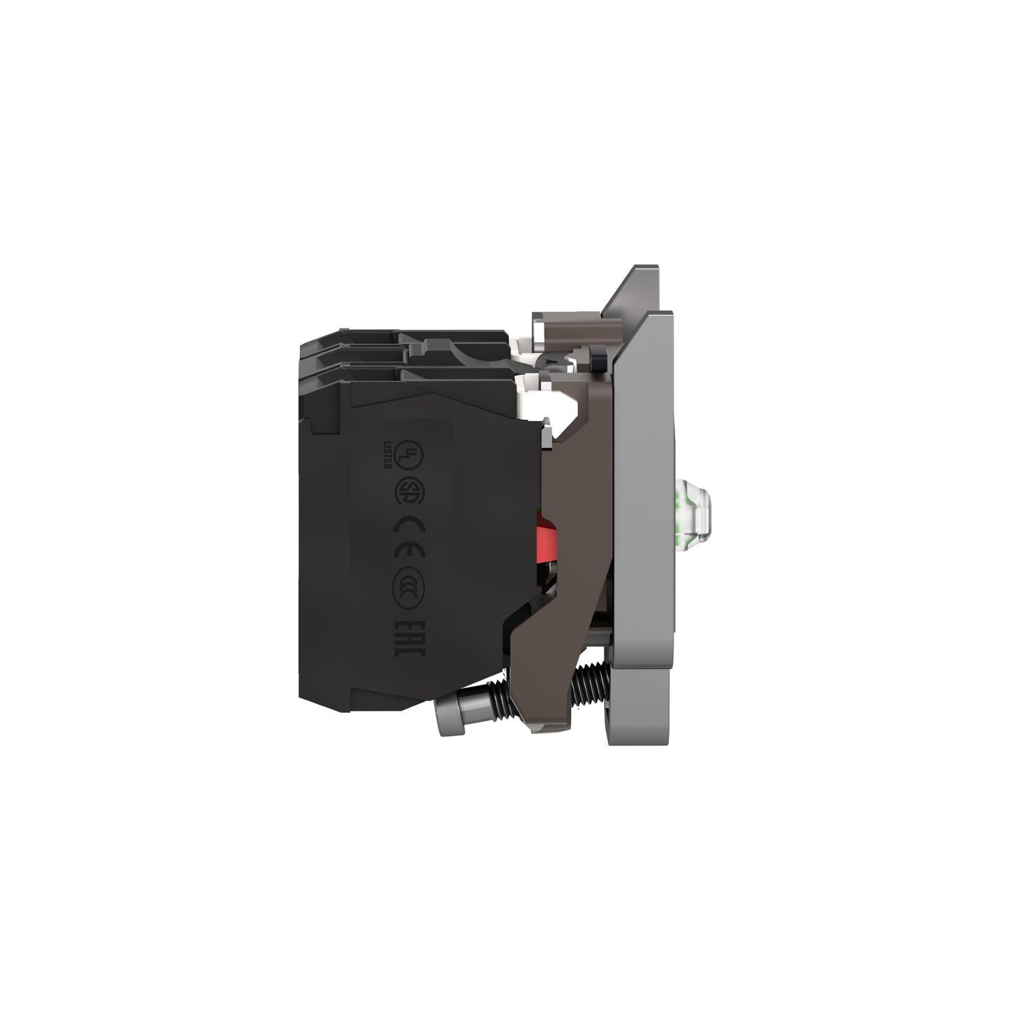 Cuerpo para Botón de Control Iluminado-Ø 22-LED Integral Blanco 1 Na + 1 NC Schneider Electric ZB4BW0M15