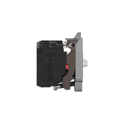 Cuerpo para Botón de Control Iluminado-Ø 22-LED Integral Blanco 1 Na + 1 NC Schneider Electric ZB4BW0M15