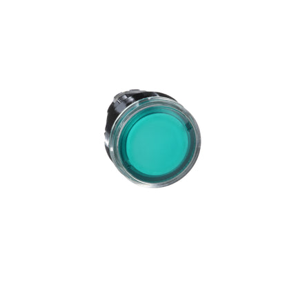 Cabeza de Pulsador Iluminado-Ø 22-Verde Schneider Electric ZB4BW33