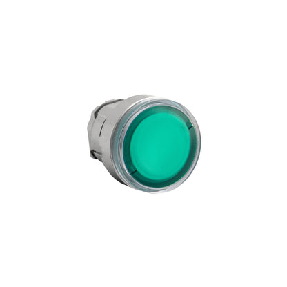 Cabeza de Pulsador Iluminado-Ø 22-Verde Schneider Electric ZB4BW33