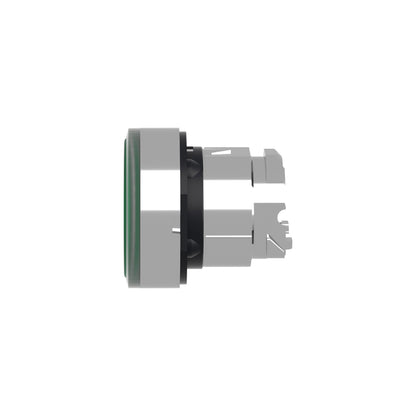 Cabeza de Pulsador Iluminado-Ø 22-Verde Schneider Electric ZB4BW333