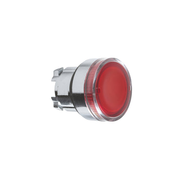 Cabeza de Pulsador Iluminado-Ø 22-Rojo Schneider Electric ZB4BW34