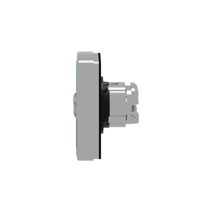 Cabeza de Pulsador de Dos Accionad.-Ø 22-Verde + Rojo-E-S-IP66, IP69 K Schneider Electric ZB4BW7A3741