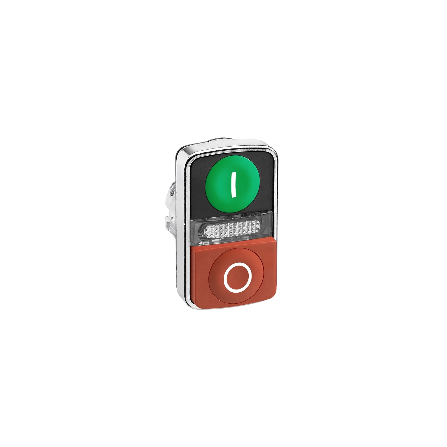 Cabeza de Pulsador de Dos Accionad.-Ø 22-Verde + Rojo-E-S-IP66, IP69 K Schneider Electric ZB4BW7L3741