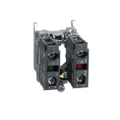 Cuerpo Pulsador-Ø 22-1 Na + 1 NC Schneider Electric ZB4BZ105