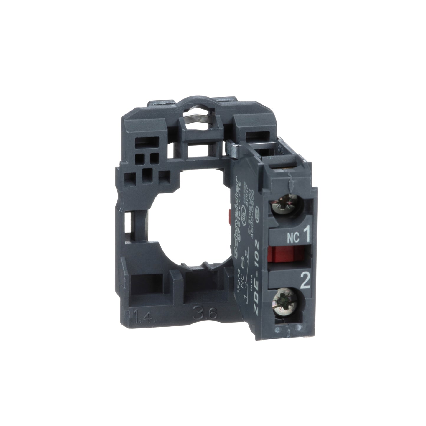 Cuerpo Pulsador-Ø 22-1 NC Schneider Electric ZB5AZ102