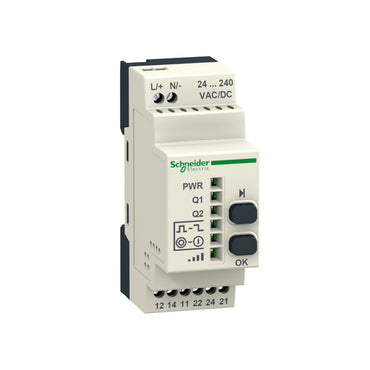 Programmable Receiver-2 Relays-24..240 V AC/DC-2 Pusbuttons-6 Leds Schneider Electric ZBRRA