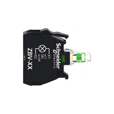 Bloque Luminoso-Ø 22-LED Integral Blanco-24 V Schneider Electric ZBVB1